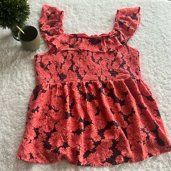 New! Isabel Maternity floral peplum top - Picture 1 of 4